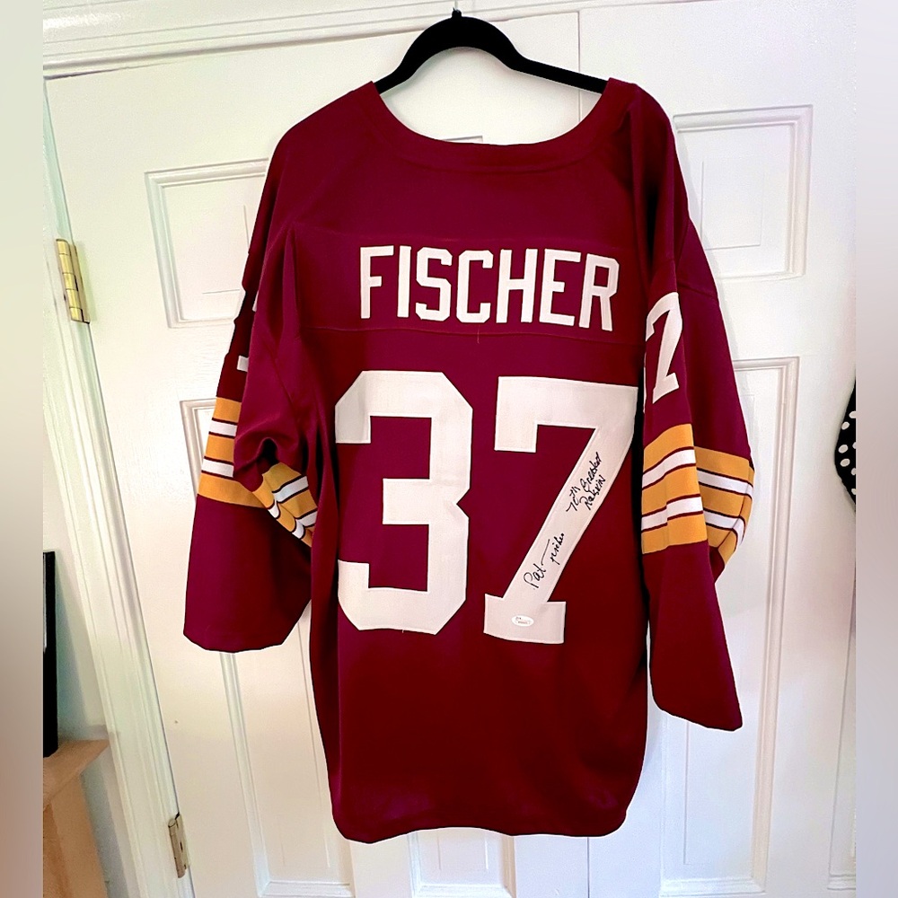 Redskins/Commanders Jersey, Signed Pat Fischer XL